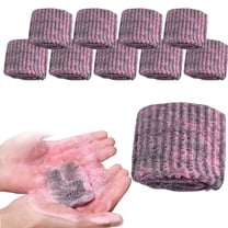 Topboutique 20 Pcs Steel Wool Scrubber Stainless Steel Sponges Scouring Pads Utensil Soap Pads Scrubbers Brush Stainless Steel Cleaner Pot Cleaning Ball Brush for Kitchen Bathroom Cleaning