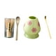 thumbnail image 2 of Juego de 4 batidores de matcha con soporte de cerámica, cucharilla y pala para preparar matcha., 2 of 9