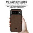 thumbnail image 3 of Nalacover Case for Google Pixel 7,Slim Luxury Premium PU Leather Non-Slip Grip Shockproof Bumper Anti-Scratch [ with Tempered Glass Screen Protector ] Cases for Google Pixel 7, Brown, 3 of 8