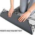 thumbnail image 3 of Pioneer Flower Floral Print Pattern Hot Yoga Mat Towel Non Slip for Hot Yoga - Quick-Drying Yoga Mat Cover with 4 Corner Pockets with Travel Bag - Hot Yoga Towel Non Slip 74"x26", 3 of 6