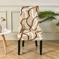 thumbnail image 2 of Stretch wingback Side Chair slipcover Printed, armless wingback Chair Cover with Elastic Bottom Sloping Armchair Covers Removable Washable Armchair Covers-AH-1 Pcs, 2 of 8