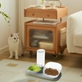 thumbnail image 3 of Mangeoire Automatique pour Chats Matériau ABS Programmable Pratique Durable Installation Facile pour Propriétaires d'Animaux Occupés Chatons, 3 of 5