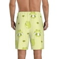 thumbnail image 3 of Naloa Cute Frog3 Men's Short Pajama Pants, Lounge Comfort Shorts with Elasticized Waistband and Side Pockets - XX-Large, 3 of 9