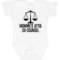 thumbnail image 3 of Inktastic Mommy Little Co Counsel Lawyer Boys or Girls Baby Bodysuit, 3 of 5