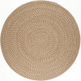 thumbnail image 1 of Rhody Rug CD56R096X096 8 ft. Camden Tweed Round Rug, Natural, 1 of 1