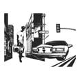 thumbnail image 3 of Tiptophomedecor Street Art Wallpaper Wall Mural - Urban Style, 3 of 4