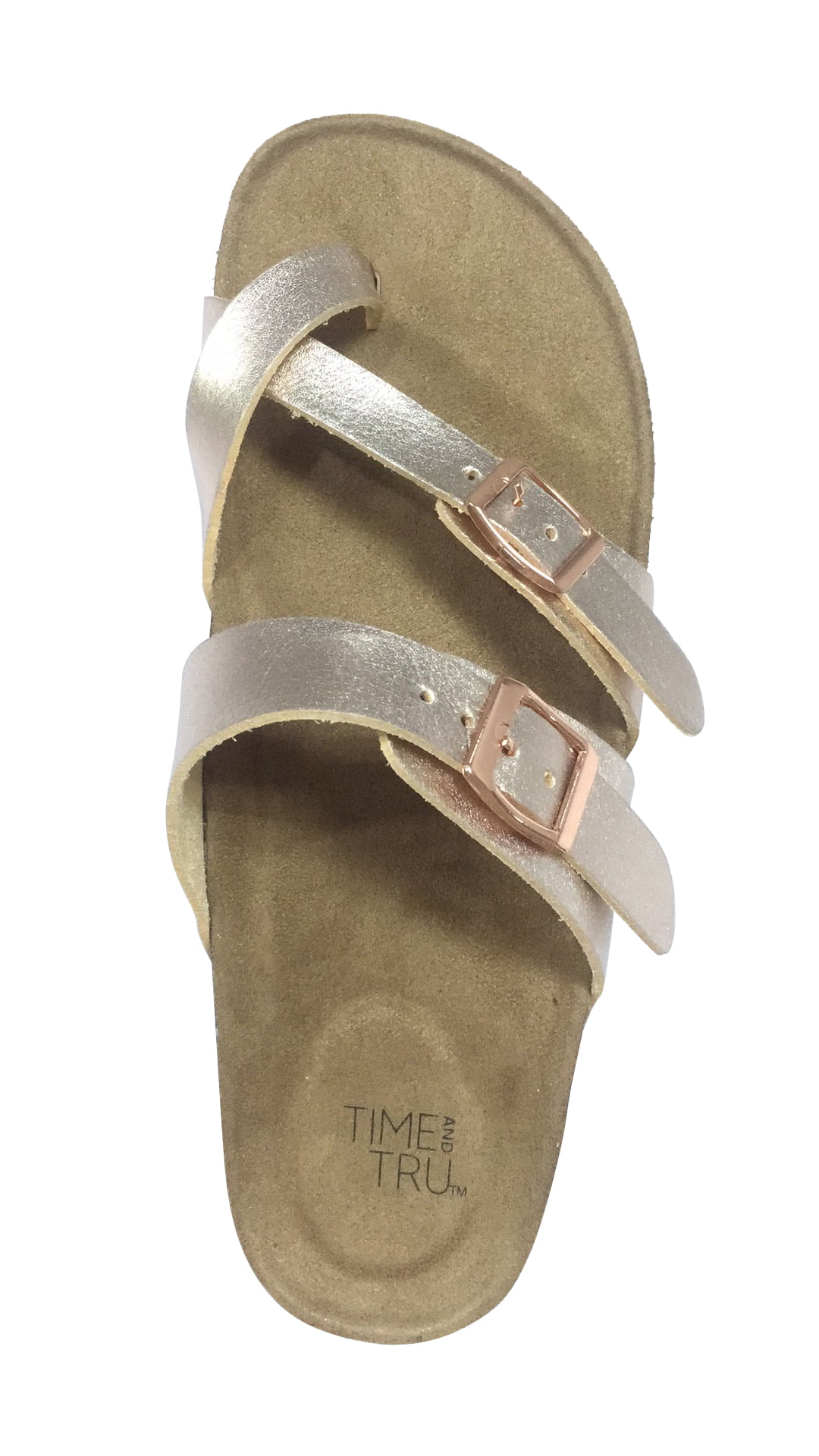 Women's Time And Tru Footbed Slide 