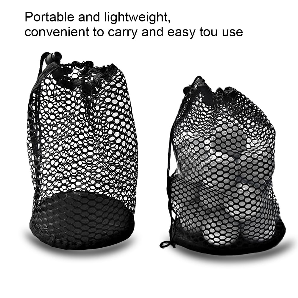 Fugacal Golf Storage Holder,Golf Ball Bag with Mesh Nylon Storage