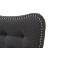 thumbnail image 4 of Baxton Studio Emma Modern and Contemporary Dark Grey Fabric King Size Headboard, 4 of 6