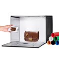 thumbnail image 1 of Caja de luz VEVOR para estudio fotográfico, 30 x 30 cm, con 120 LED, 6 fondos, 1 of 9