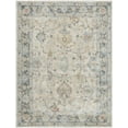 thumbnail image 5 of Hauteloom Ahmaud Living Room, Bedroom Area Rug - Traditional - High Pile - Beige, Light Gray, Gray - 2' x 2'11", 5 of 7