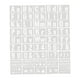 thumbnail image 1 of Set de 45 plantillas para pintar letras y números (DIY), ideales para álbumes de recortes y colorear. Guión regular, 1 of 4