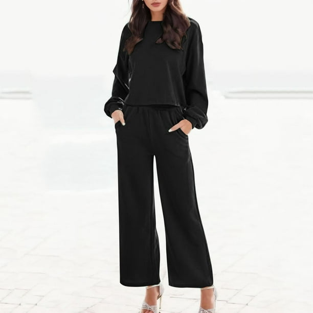 nsendm Womens Pants Adult Female Clothes Wide Leg Jumpsuits for