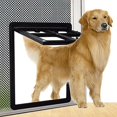 thumbnail image 3 of Puerta de Pantalla Perro Mascota Accesorios Diseño Colgante Permite Mascotas Negro - L Yuyangstore Pet Dog Screen Door, 3 of 8