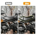 thumbnail image 3 of 36x27cm Size S Motorcycle Seat Cover Breathable Single Layer Motorbike Seat Cushion Pad 3D Mesh Black, 3 of 6
