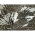 thumbnail image 3 of Ambesonne Tropical Quilted Coverlet 3 Pcs, Earthy Exotic Pattern Leaf, Queen Size, Dark Taupe White, 3 of 4