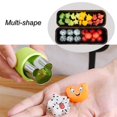 thumbnail image 5 of Juego de 9 moldes para mini tartas, frutas y galletas para niños, herramientas para hornear y complementos alimenticios, accesorios para manualidades de cocina, verde, 5 of 5