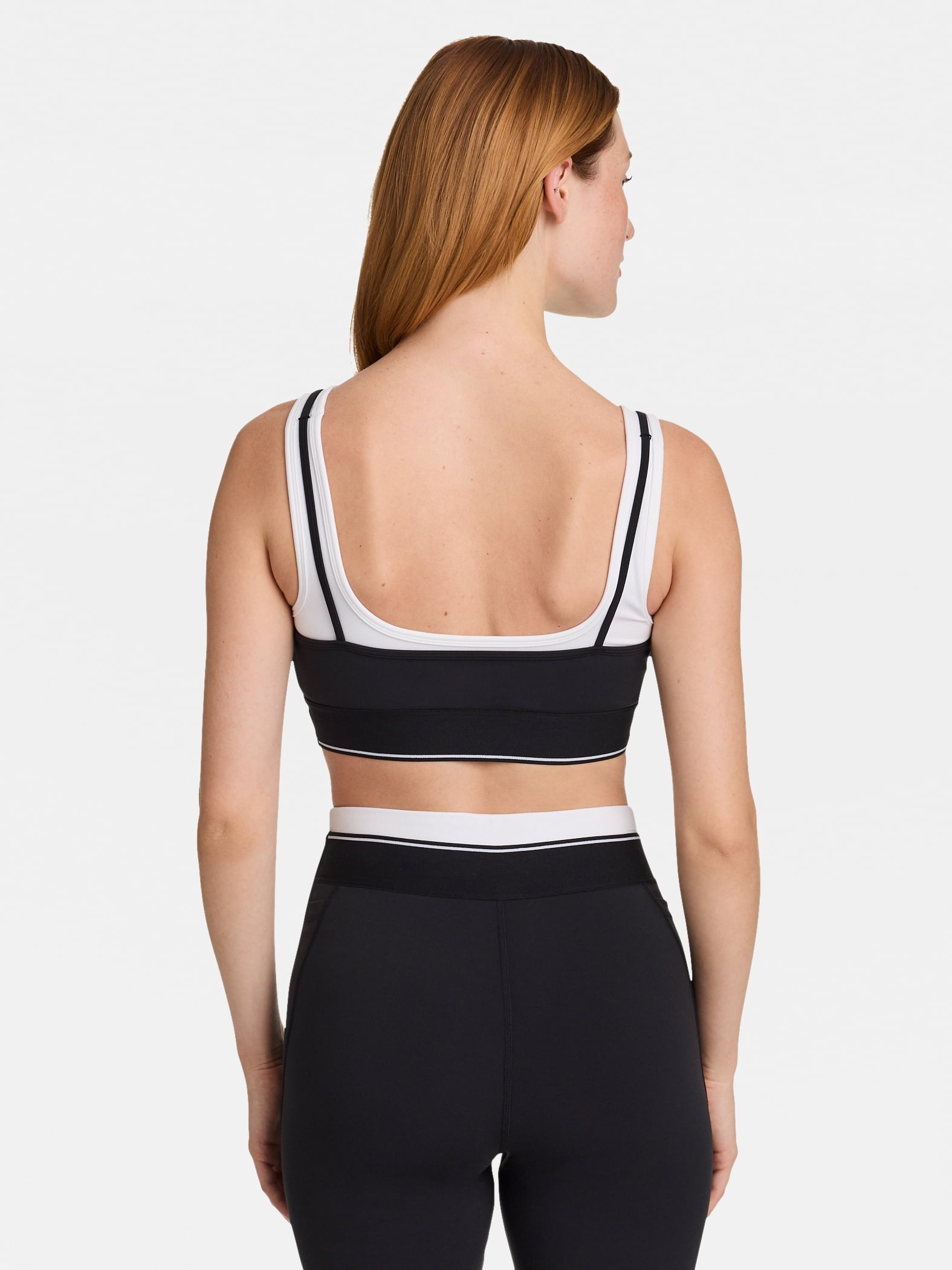 Reebok Women's Horizon Layered Bra Tank with Removable Cups, Sizes XS-XXXL