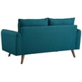 thumbnail image 7 of Loveseat and Sofa Set, Fabric, Teal Blue, Modern Contemporary Urban Design, Living Lounge Room Hotel Lobby Hospitality, 7 of 7