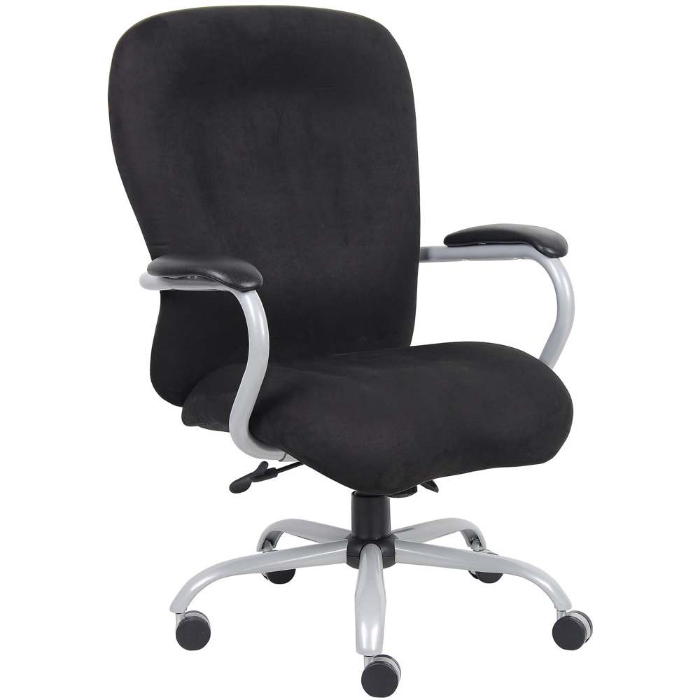 Boss Office & Home Big Man's Microfiber 350-lb. Capacity Office Chair, Black - image 2 of 3