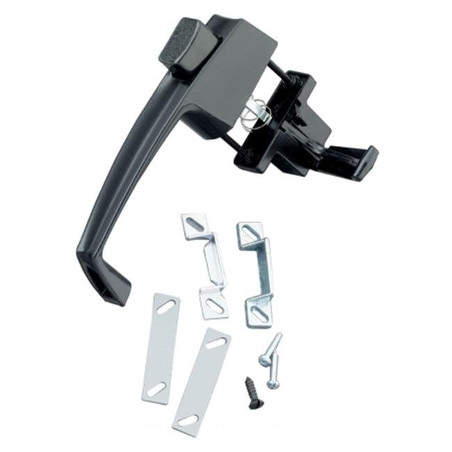 Hampton Products International Black Screen & Storm Door Pushbutton Latches  V33