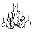 thumbnail image 2 of Meyda Tiffany 132000 Clifton 10 Light 29" Wide Taper Candle Style Chandelier - Custom, 2 of 5