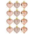 thumbnail image 2 of 12Pcs Glitter Heart Hanging Ornaments, Valentines Day Heart Decoration, Romantic Heart Hanging Decor for Valentine’s Day Party Decorations, 2 of 6