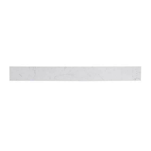 Elegant Decor BS1136CW 36 in. Backsplash, Calacatta White