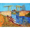 thumbnail image 1 of Pont de L'Anglois - Van Gogh - CANVAS OR PRINT WALL ART, 1 of 1