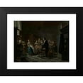 thumbnail image 2 of Jan Josef Horemans the Younger 18x15 Black Modern Framed Museum Art Print Titled - ‘The New Song’ (1740 - 1760), 2 of 5