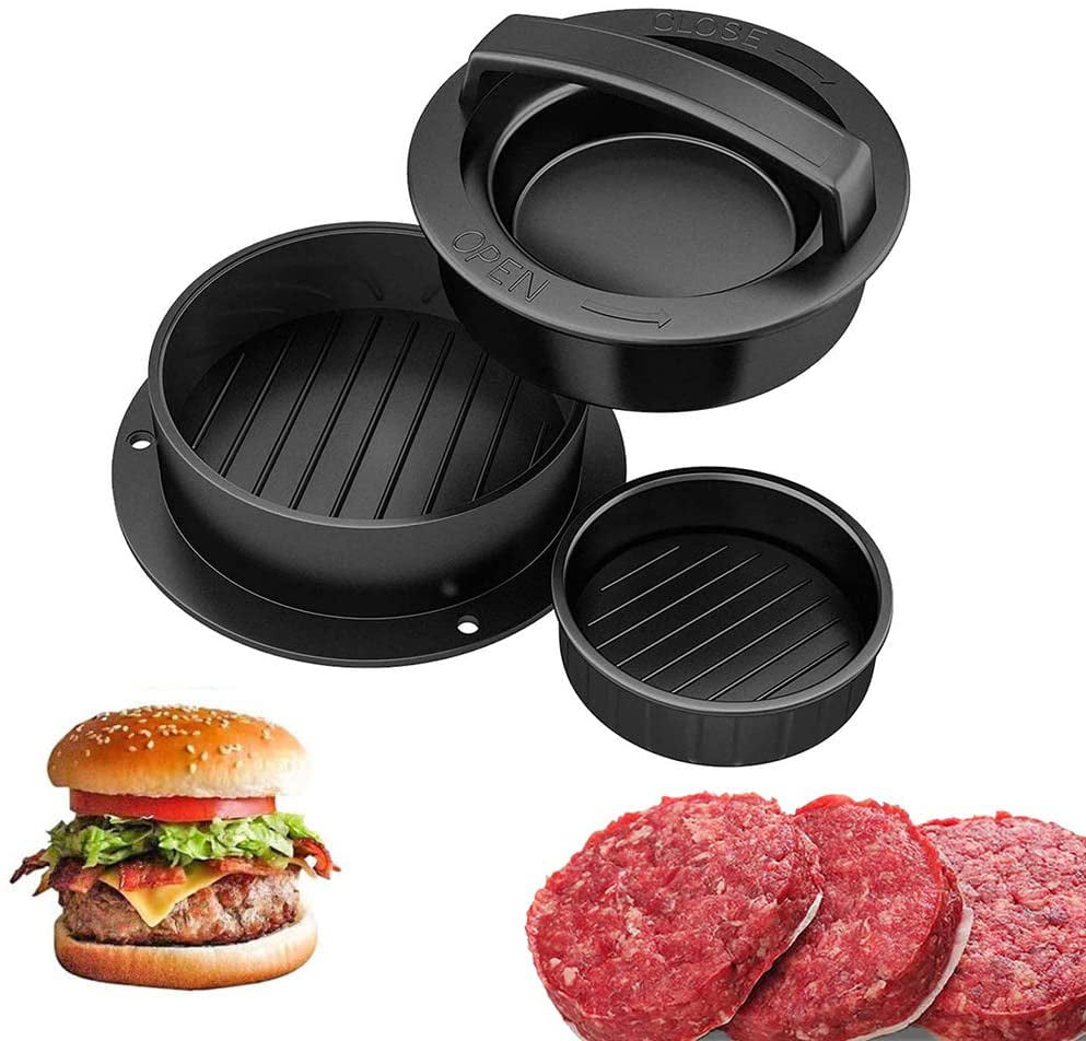 Erlsig Burger Press Hamburger Patty Maker Grilling Regular Beef Burger Non Stick Kitchen Grilling Accessories 