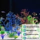 thumbnail image 3 of Juego de 5 plantas artificiales de plástico para decoración de peceras de acuario, 3 of 5