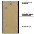 thumbnail image 5 of Americanflat 12x24 Picture Frame with Polished Plexiglass Streamline Collection Thin Border Wall - Black, 5 of 8