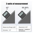 thumbnail image 4 of HT-300C Angle Protractor 360 Degree Mini Electronic Digital Protractor Inclinometer Angle Finder ,Water-Proof & Dust Resistant, 4 of 6