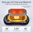thumbnail image 3 of 8000mAh Hand Warmers Rechargeable 2 Pack, AI Smart Chip 22Hrs Long Safe Heat, Quick Charge Electric Portable Pocket Heater, Warm Gifts for Christmas, Outdoor, Golf, Hunting, Camping Accessories, 3 of 6