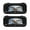 Black, variant on Hawk Look, Carrying Case For Nintendo Switch & OLED Version, Eva Lightweight Shockproof Protective Pouch Case for Game Console & Accessories with 10 Game Card Slot & Wristband, Black