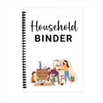 thumbnail image 1 of Carpeta de Administración del Hogar, Planificador Doméstico de Más de 80 Páginas, Organizador de Familiar con Secciones Mensuales y Semanales, 1 of 5