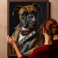 thumbnail image 6 of Boxer Dog and Guitar Picture Poster Unframe, Boxer Dog Canvas Frame Ready to Hang - Vintage Posters - Gift For Mom, 6 of 6