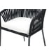 thumbnail image 2 of Set de 4 Sillas para Exterior Lumina Negro Kessa Muebles, 2 of 5