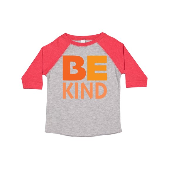 Inktastic Be Kind Logo in Orange Boys or Girls Toddler T-Shirt