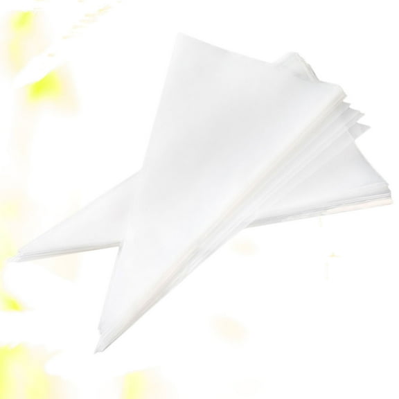 IBASETOY Disposable Pastry Bags for Baking Decoration Made of PE Ideal for Cakes Cookies and Chocolate 50pcs 14 Inches