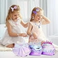 thumbnail image 3 of Belle&Birdie Mermaid Purse for Girls, Little Girl Purse with 6pcs Dress Up Jewelry Set Pretend Play Kids Accessories, Birthday Mermaid Toys for Girls, Kids,Toddler, 3 of 7