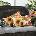 thumbnail image 2 of Greendale Home Fashions 19'' x 12'' Reversible Outdoor Throw Pillow, Set of 2, Marisol, 2 of 6