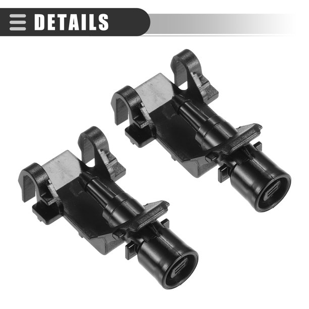 2PCS 76810-TK4-A11 Windshield Washer Nozzles Kit Compatible 2PCS 76810-TK4-A11 Windshield Washer Nozzles Kit Compatible