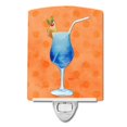 thumbnail image 1 of Carolines Treasures BB8233CNL Summer Cocktail Orange Polkadot Ceramic Night Light, 1 of 1