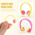 thumbnail image 2 of 25 PCS Mini Auriculares Modelo Decoración Miniatura Auriculares Modelo Decoración Muñeca Casa Accesorios, 2 of 6
