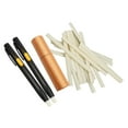 thumbnail image 4 of Tailors Chalk, Fabric Marker Pen, Portable Fabric Marking Pens, Sewing Chalk Pencil for Dressmaking Quilting Cross Stitch 2 Pens w 20 Refills, 4 of 9
