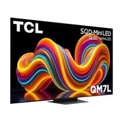 TCL 55” QM7L Series SQD-Mini LED QLED Smart Google TV (NEW 2026) - TCL Deep Color System with Super QLED, Up to LD2100 Precise Dimming Series, Up to HDR3000 Peak Nits, Bang & Olufsen Audio - 55QM7L