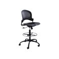 thumbnail image 1 of Safco Zippi - Chaise - Pivotante - Plastique - Noir, 1 of 3