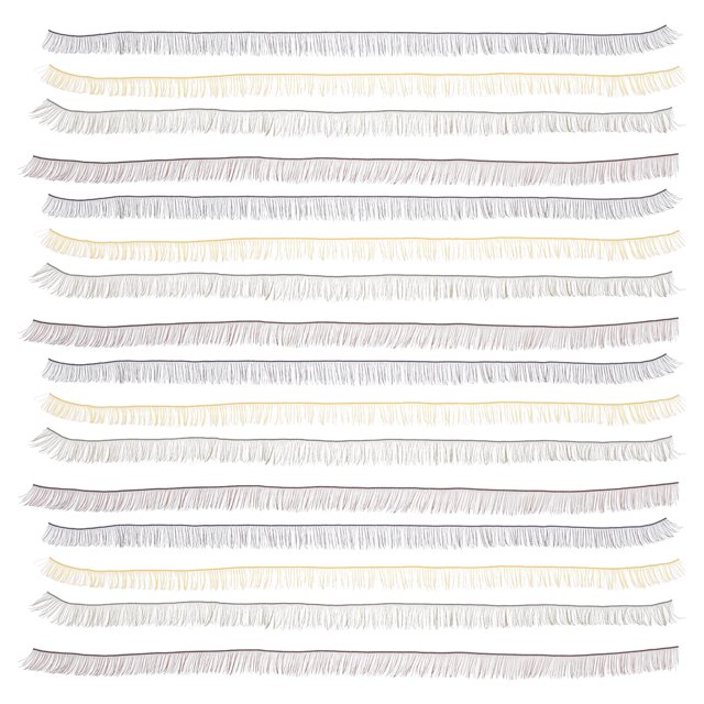 Tea Color Doll Eye Lashes for Children Safe for Kids 20Pcs 7.9X0.3in